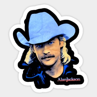 Alan-Jackson Sticker